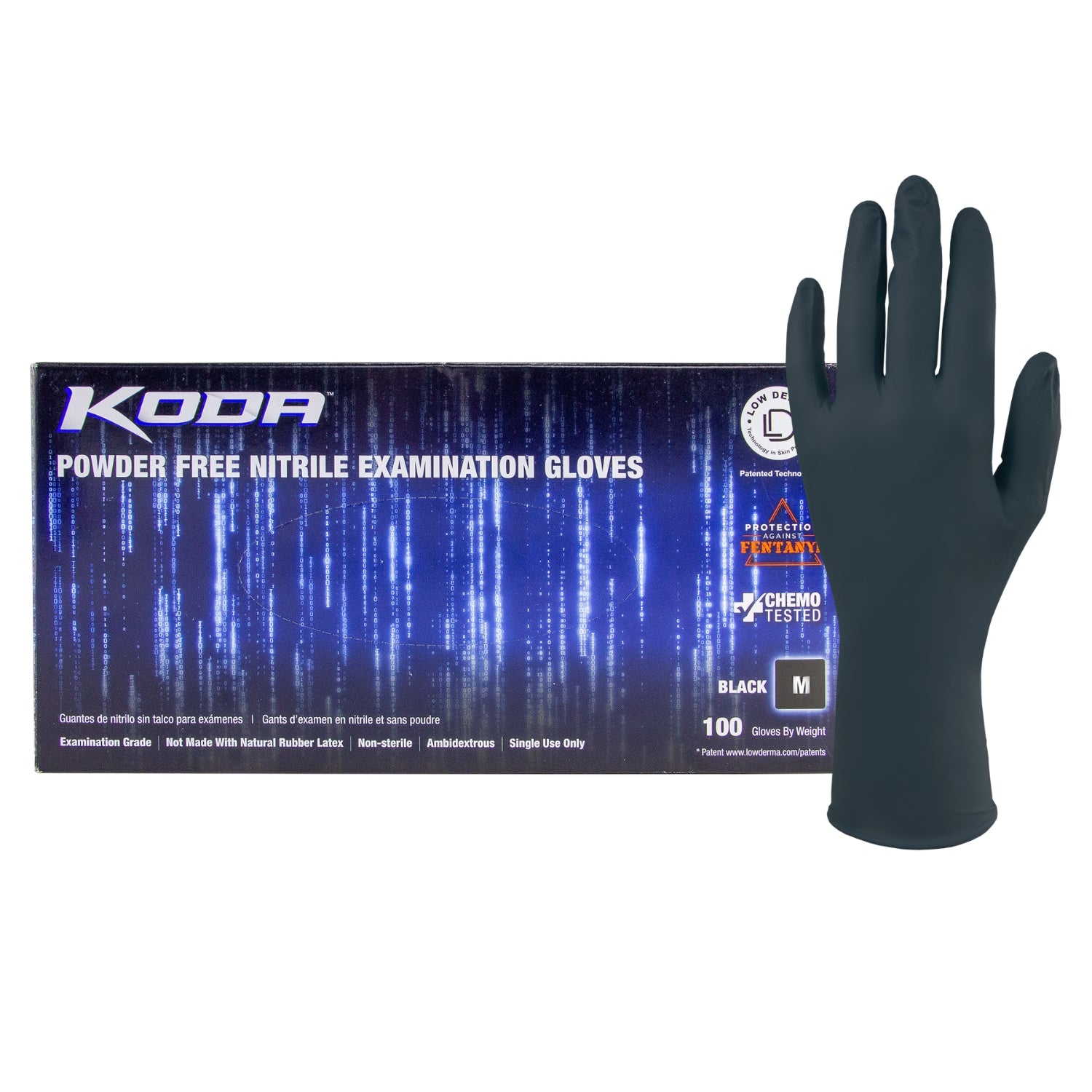KODA Nitrile exam gloves