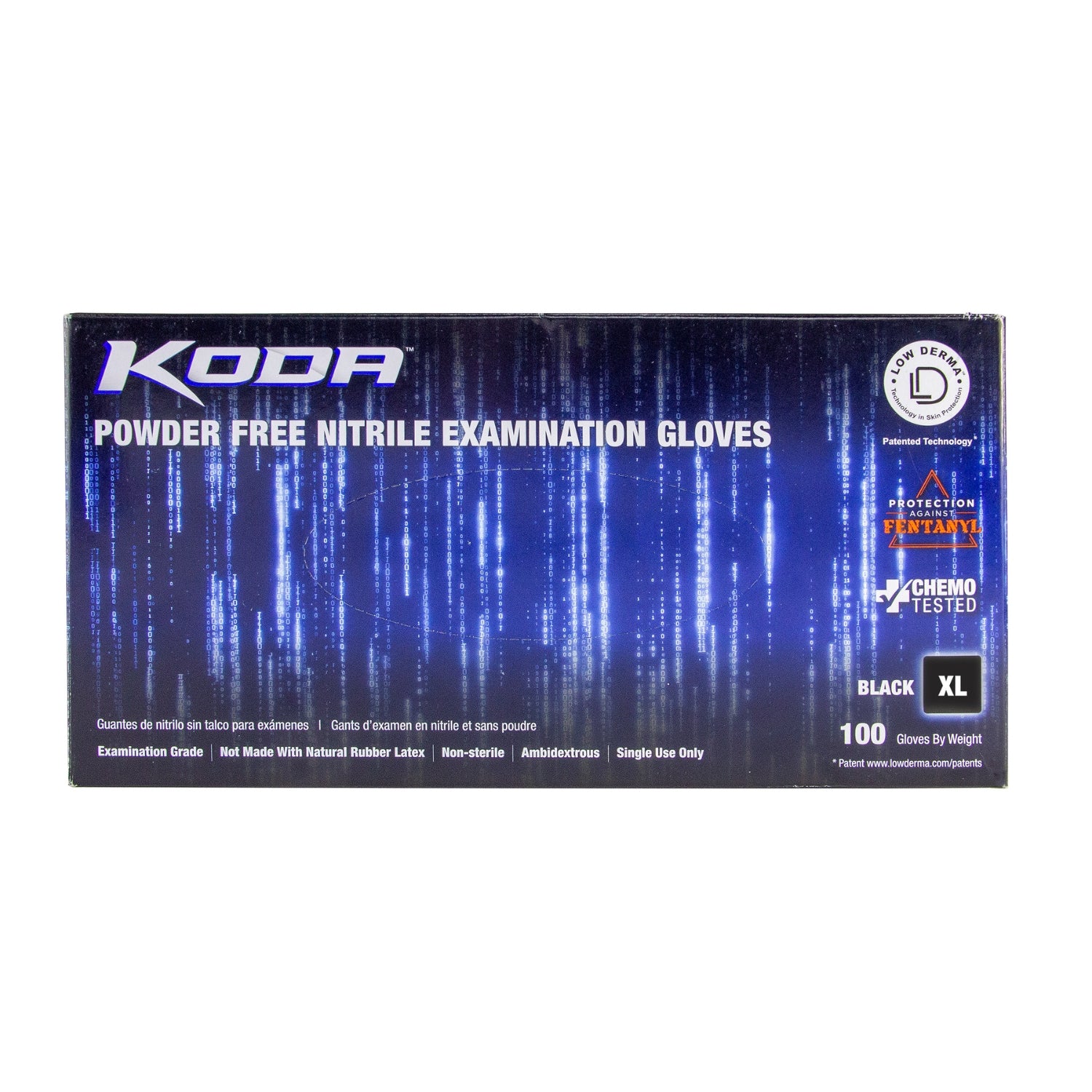 KODA Nitrile exam gloves