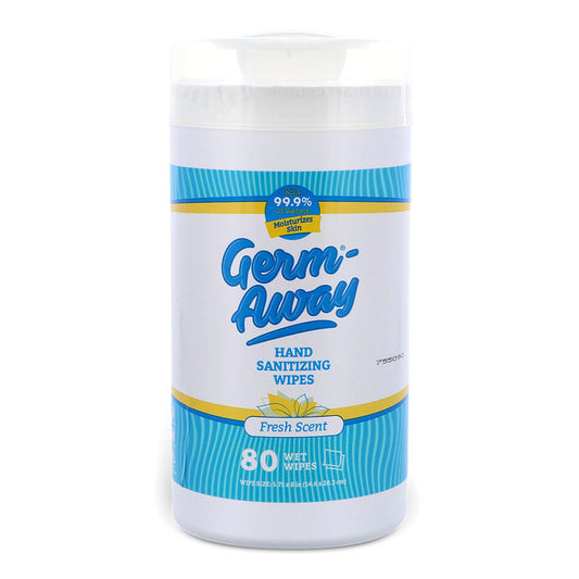 Germ-Away Antibacterial Hand Wipes - Canister (80-ct)