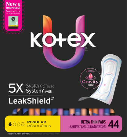 U Kotex Core Ultra Thin Pads