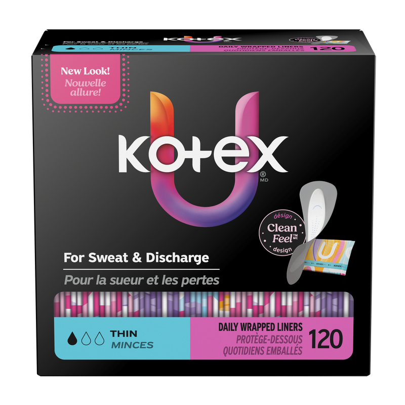 U Kotex Core Daily Liners