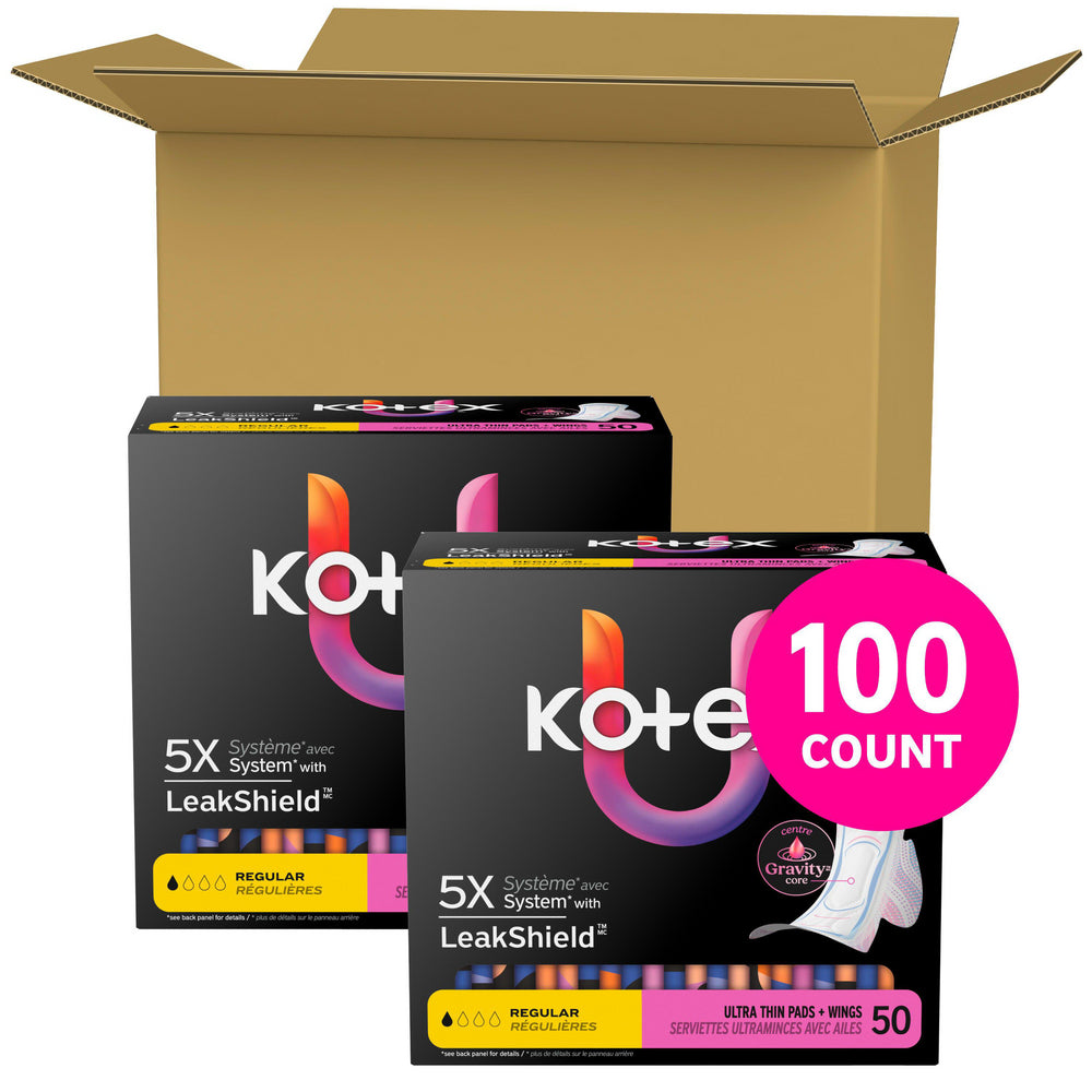 U Kotex Core Ultra Thin Pads
