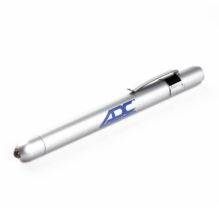 ADC Metalite II Reusable Penlight - Silver