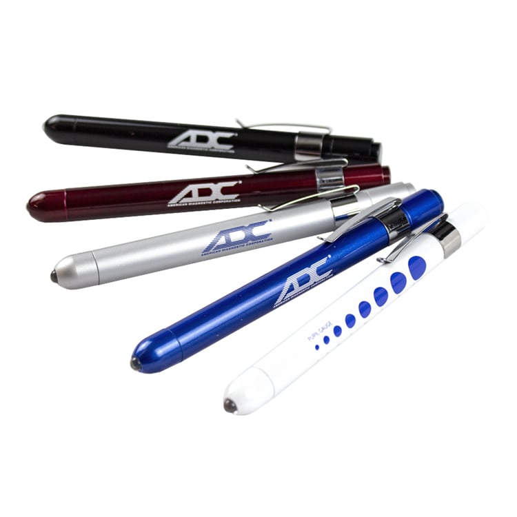ADC Metalite II Reusable Penlight - Red