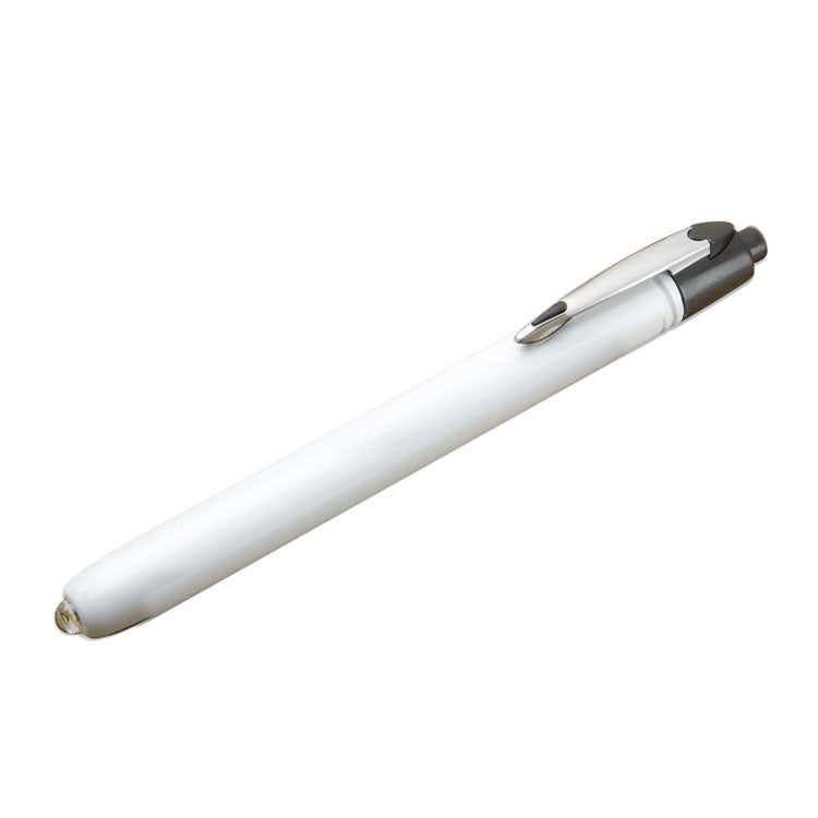 Reusable Metal Penlight - White