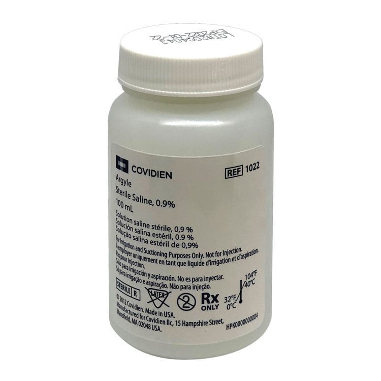 Sterile Saline Solution (3.38 oz)