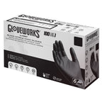 Gloveworks Black Nitrile Powder-Free Exam Gloves