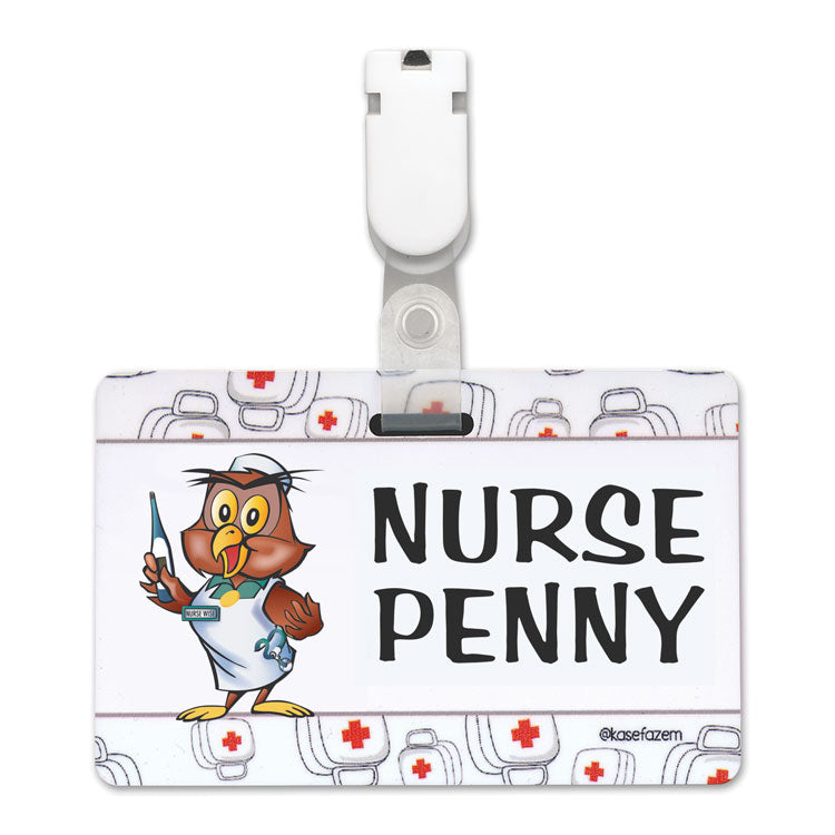 SNS Personalized Nurse Badge