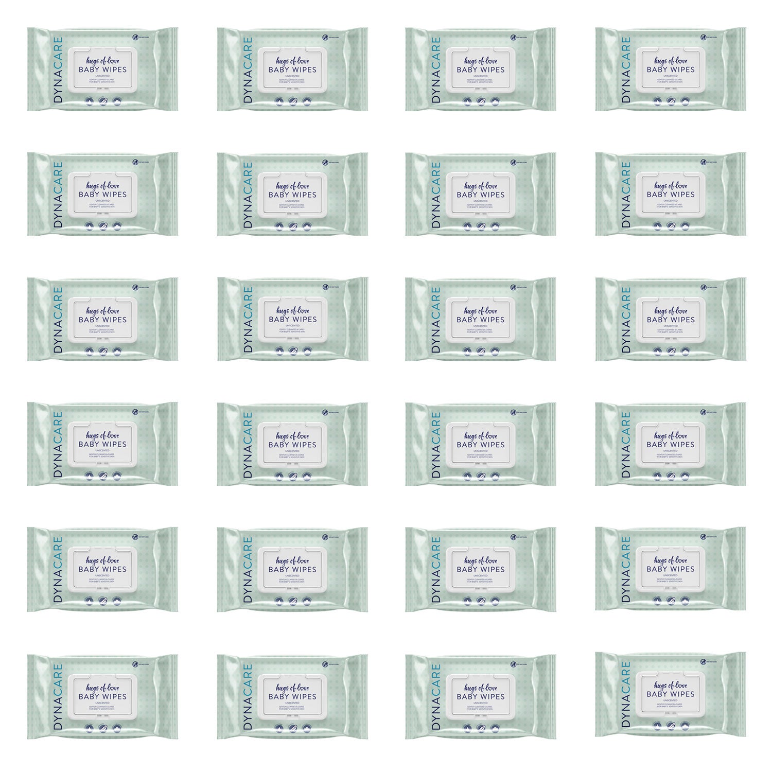Dynacare Unscented Baby Wipes with Aloe