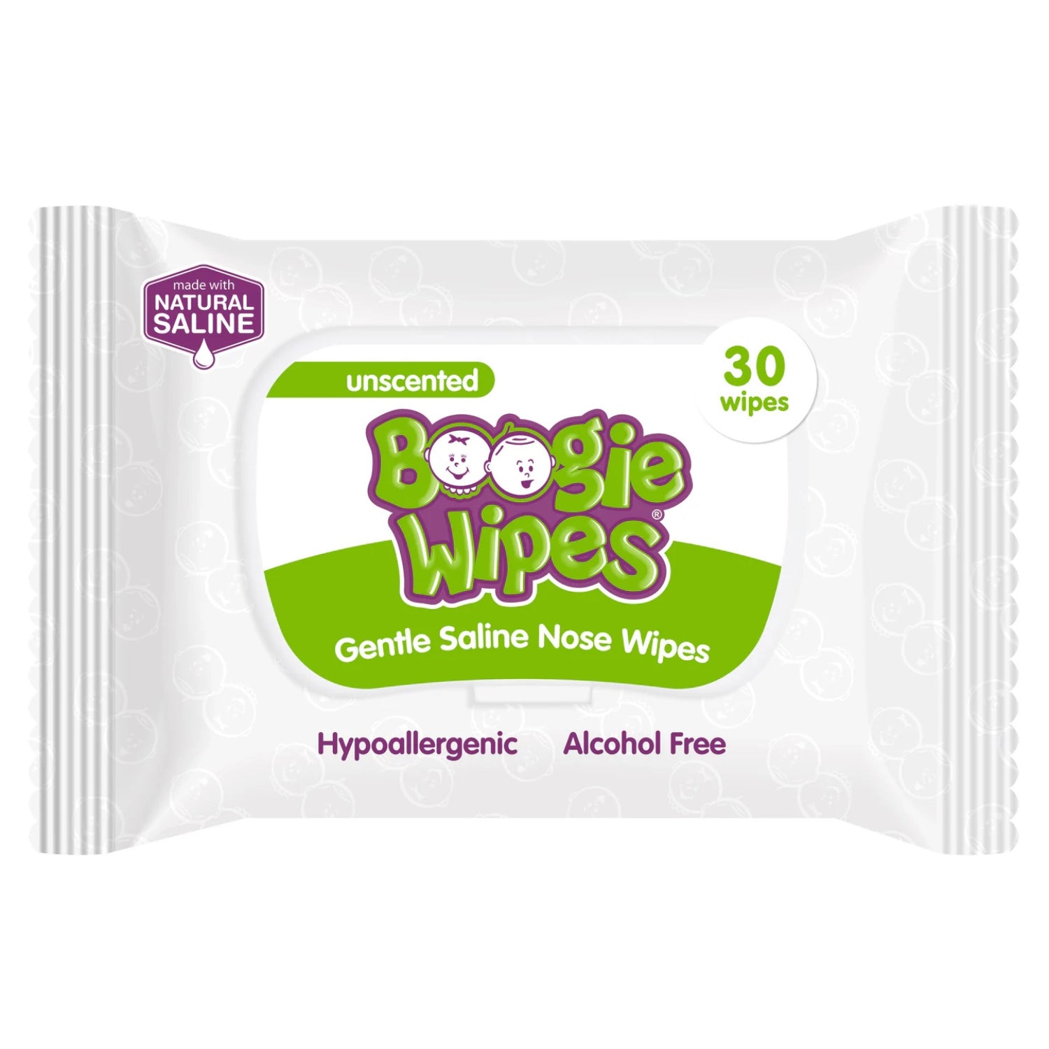 Boogie Wipes Saline Nose Wipes (30-ct)