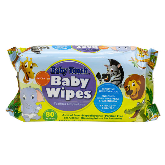 Baby Touch Baby Wipes - Unscented (80-ct)