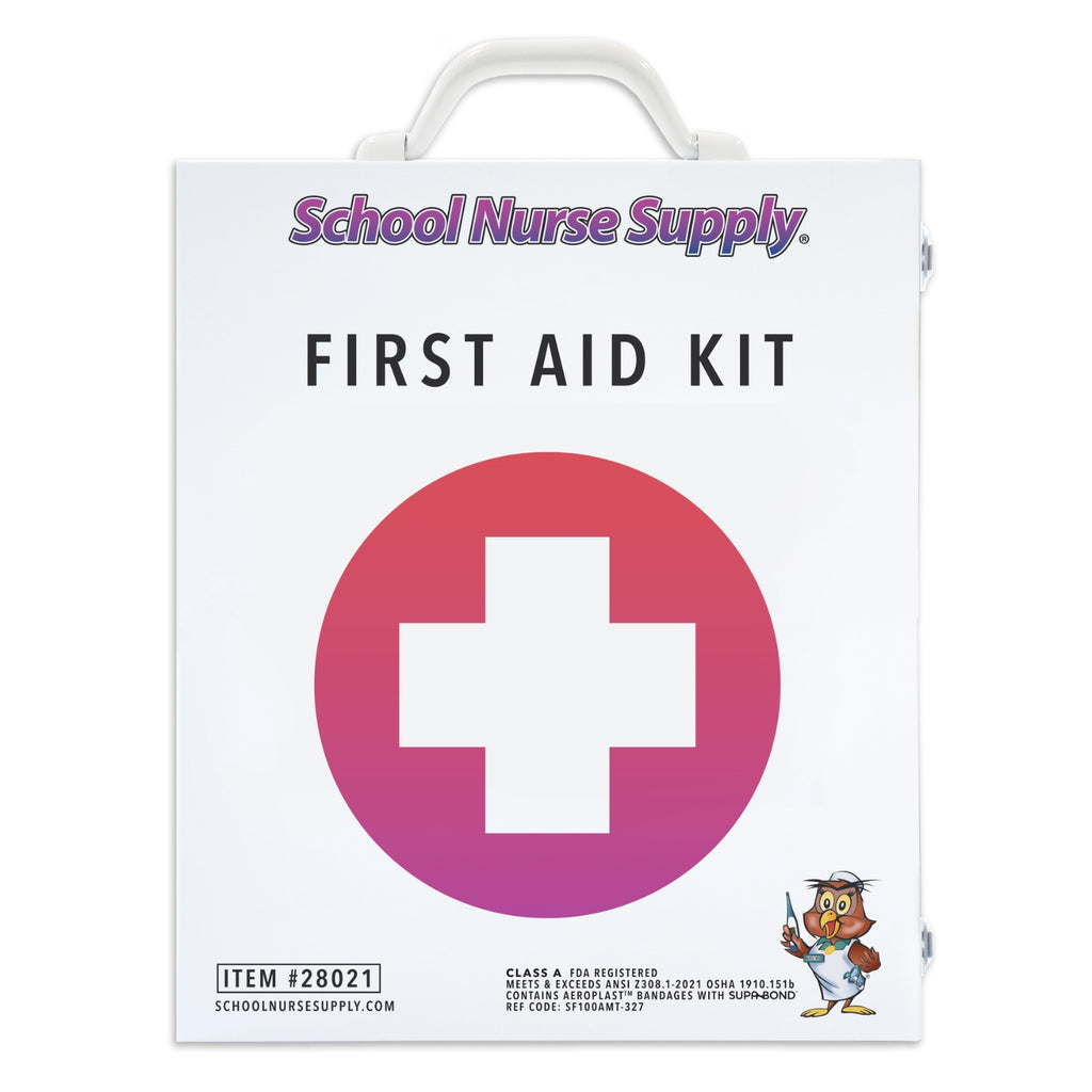 SNS 3-Shelf Metal Wall-Mount First Aid Kit