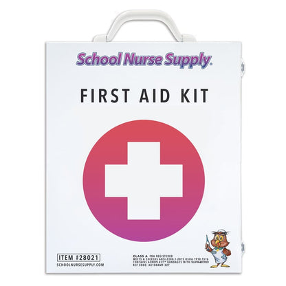 SNS 3-Shelf Metal Wall-Mount First Aid Kit