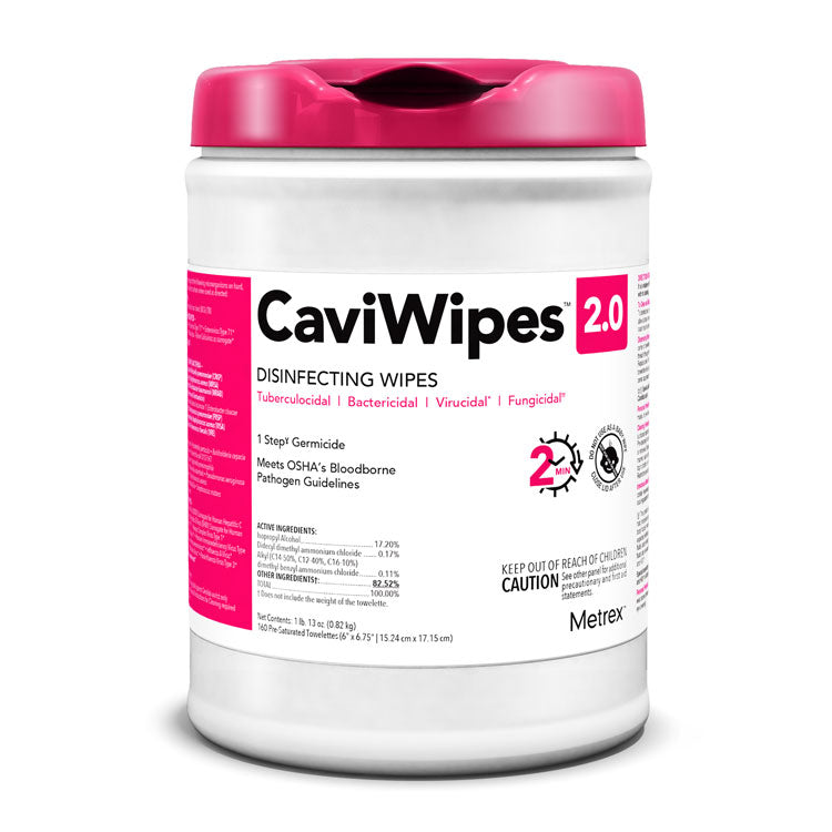 CaviWipes 2.0 Disinfecting Wipes - Large (160-ct)