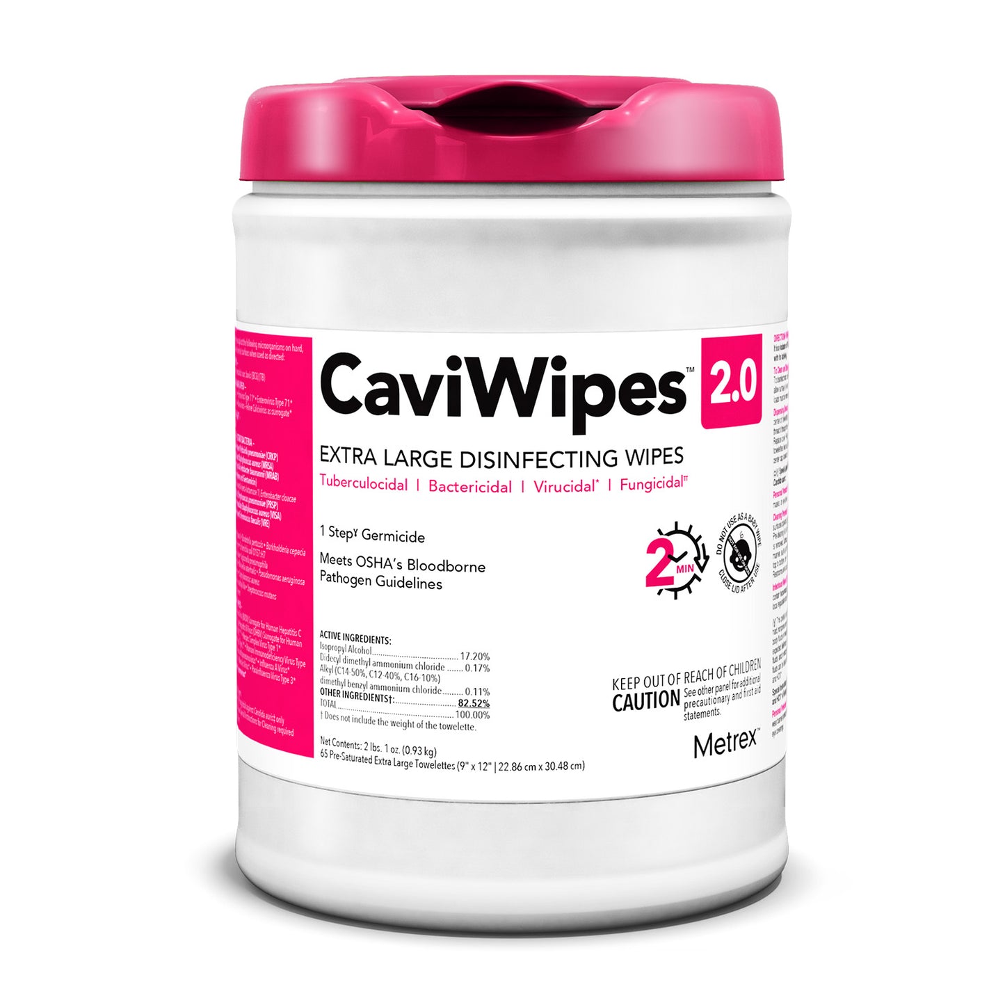 CaviWipes 2.0 Disinfecting Wipes - Extra Large (65-ct) - See Promo