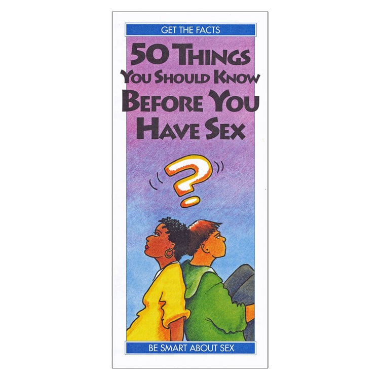 50 Things You Should Know Before You Have Sex (50-ct)