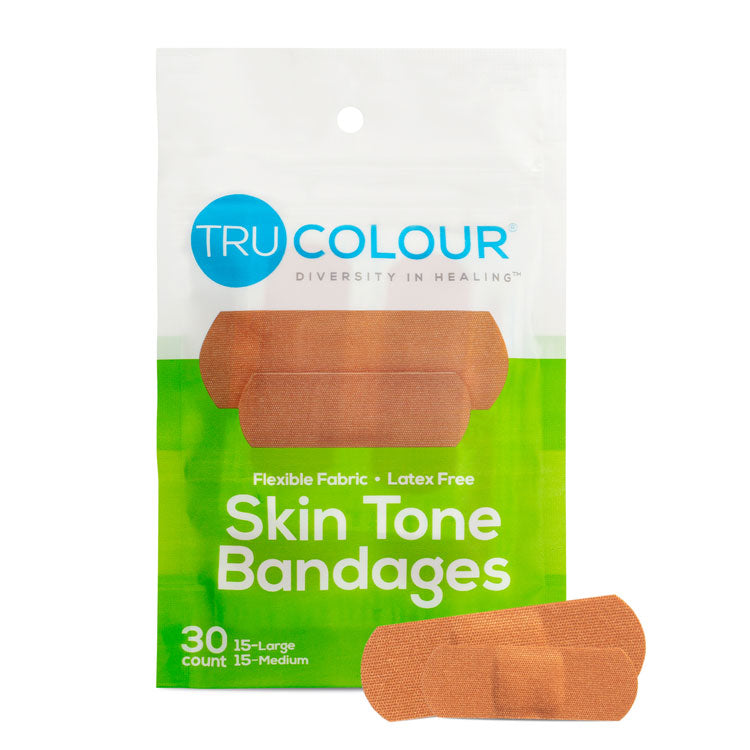 Tru-Colour Bandages - Olive (30-ct)