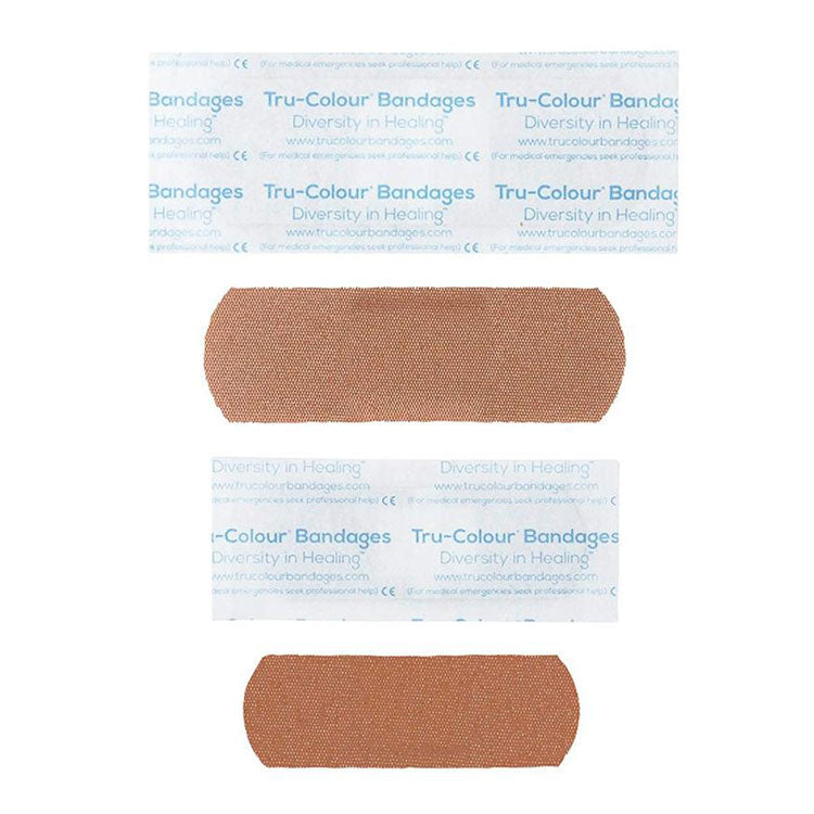 Tru-Colour Bandages - Brown (30-ct)