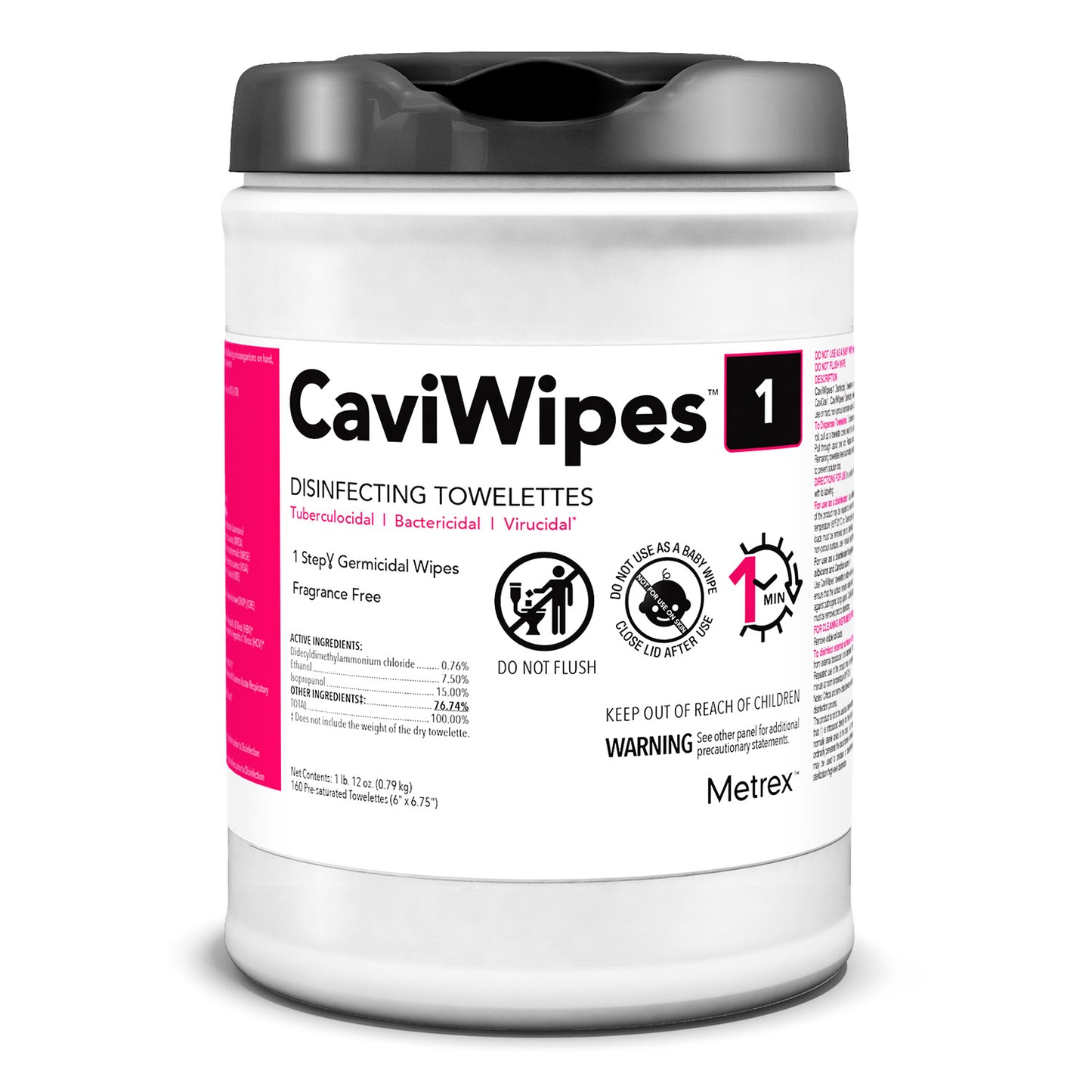 CaviWipes1 Disinfecting Towelettes (160-ct)