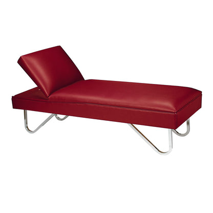 Standard Recovery Couch (Chrome Legs) - Adjustable Headrest