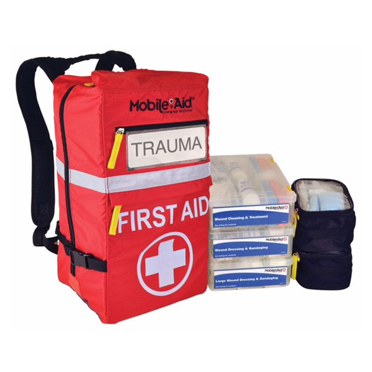 Reflex 100 Trauma First Aid Backpack Kit