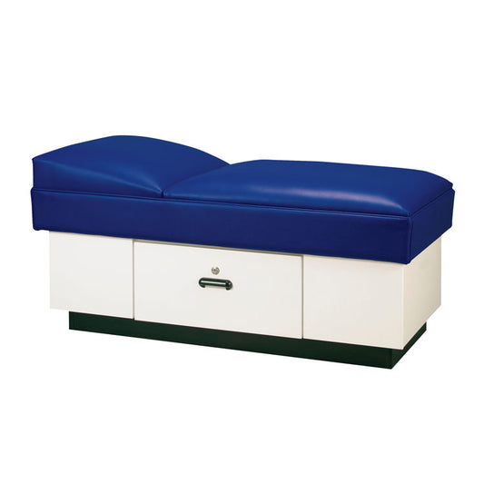 Preschool Fixed Headrest Couch - Laminate Base Lockable Drawer