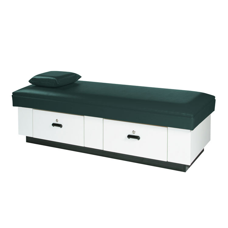 Premier Recovery Couch (2 Lockable Drawers) - Flat with Pillow