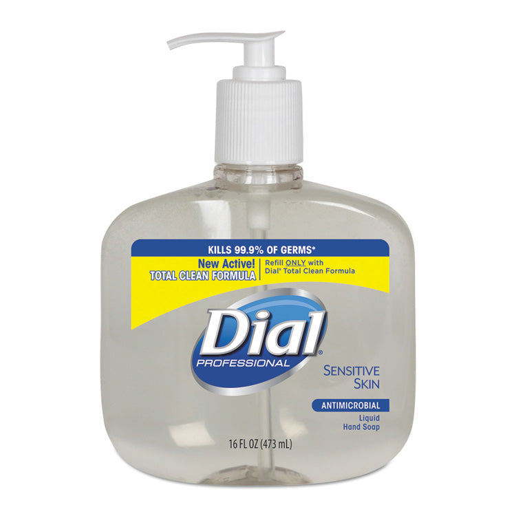 Dial Sensitive Skin Antimicrobial Liquid Hand Soap (16 oz)