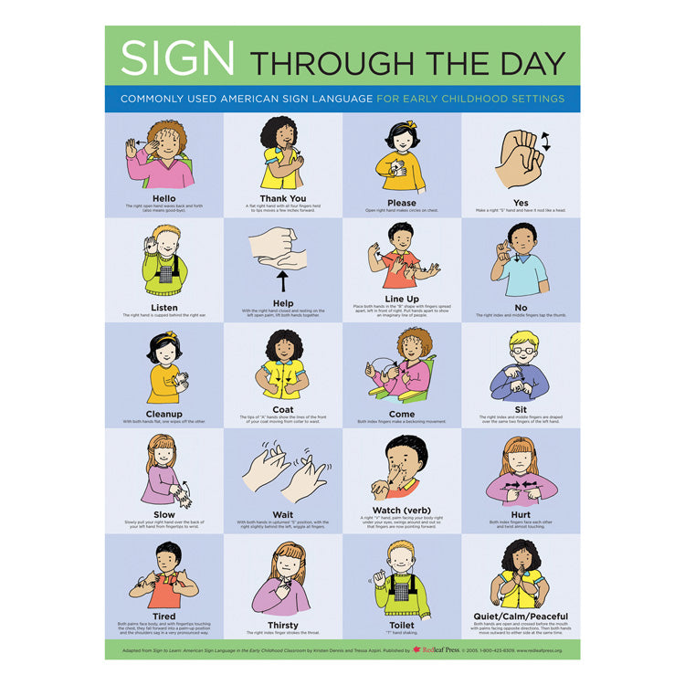 Sign Through the Day Poster