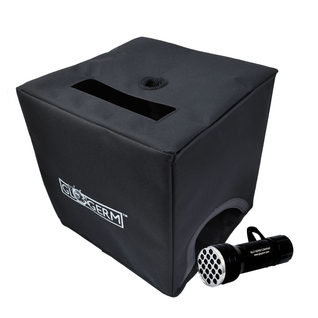Glo Apple Raspberry Box Glo Box with Flashlight – School Nurse Supply