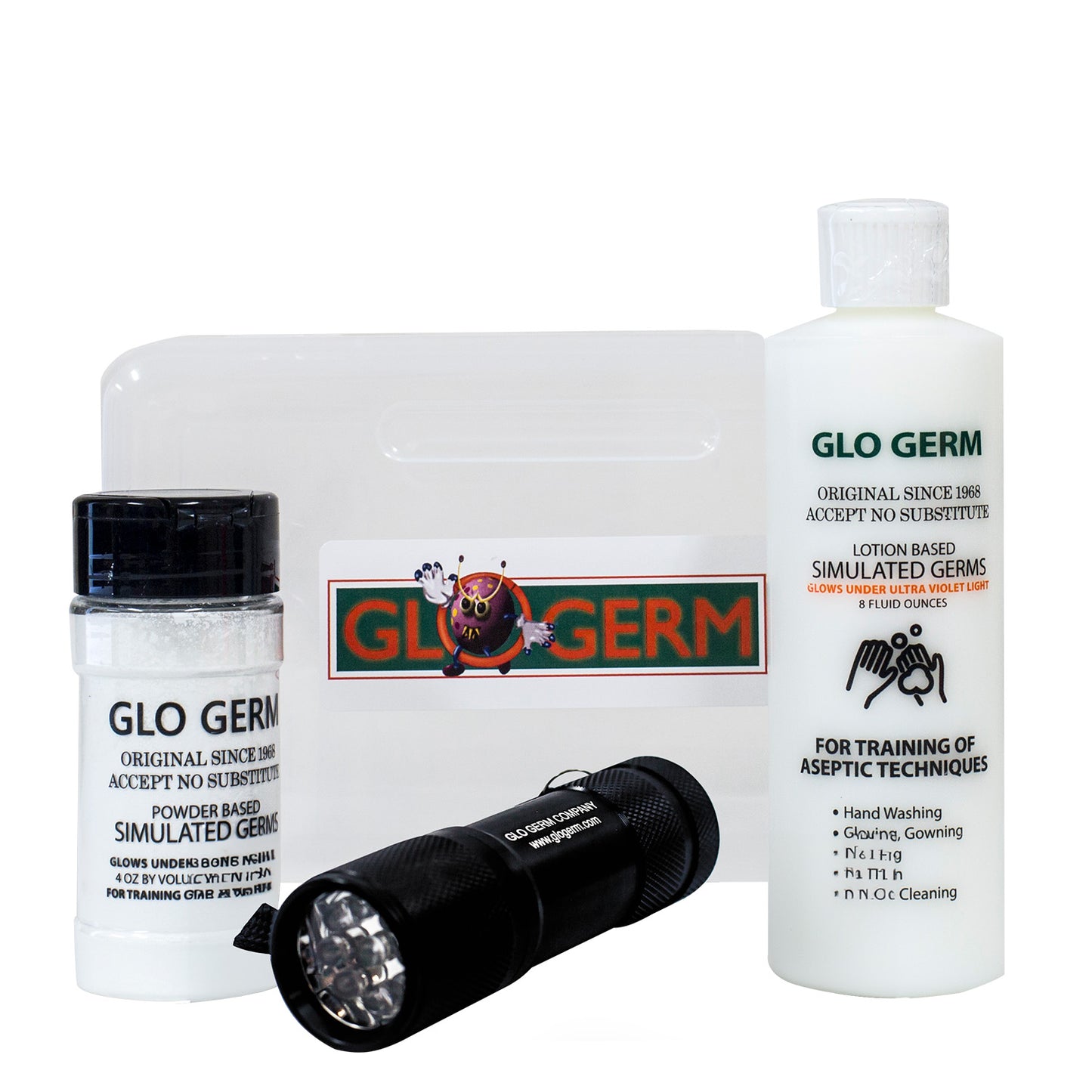 Glo Germ Kit with Gel - 9 LED