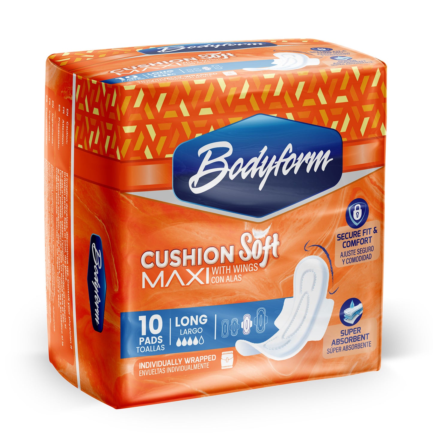 Bodyform Maxi Pads with Wings, Long (10-ct)