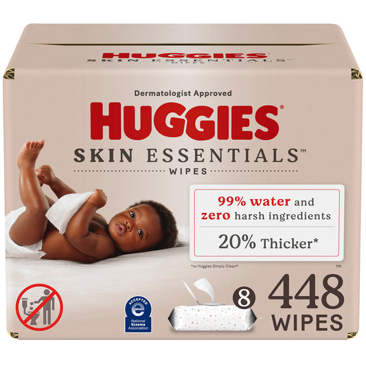 Huggies Skin Essentials Wipes (448-ct)