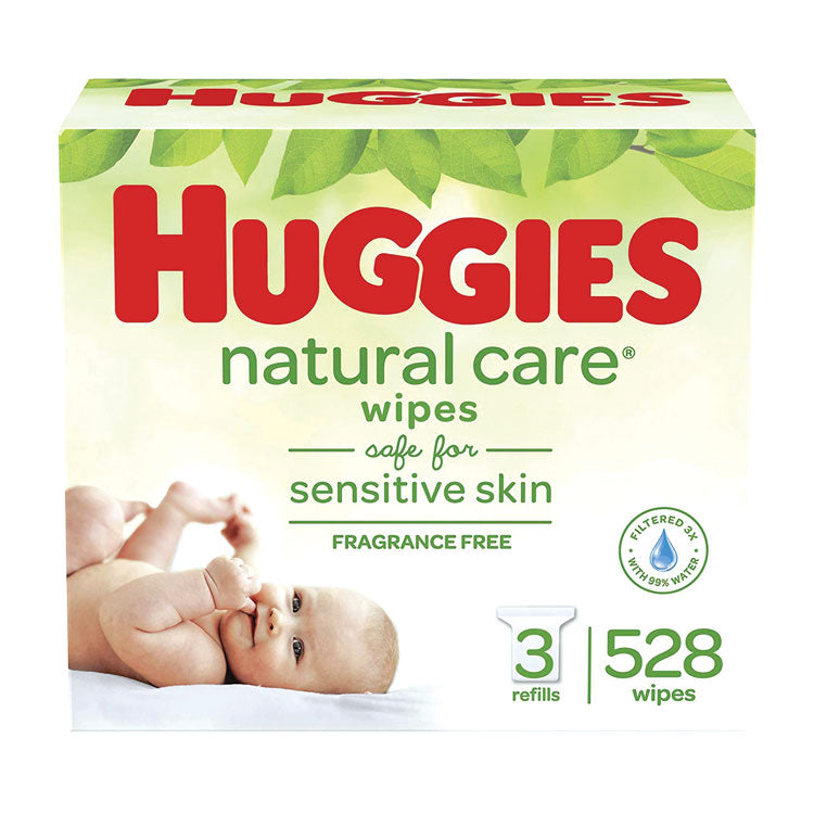 Huggies Natural Care Baby Wipes BULK (528-ct)