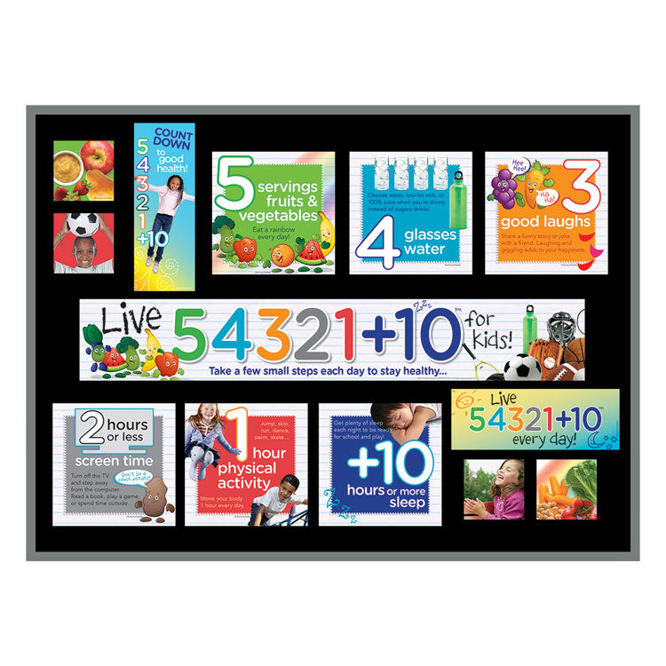 Live 54321+10 Bulletin Board Kit