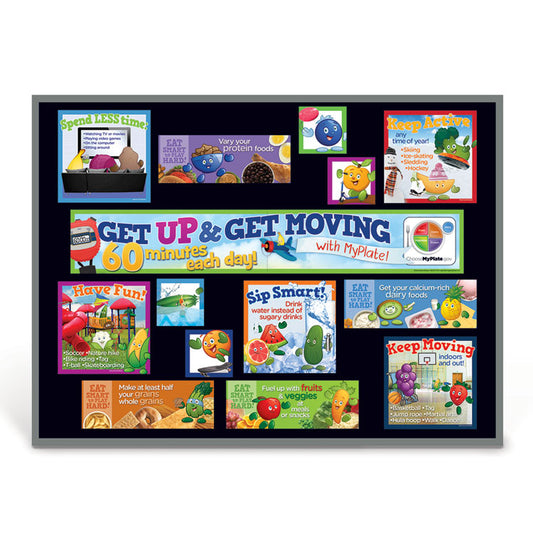 Active Kids MyPlate Bulletin Board Kit