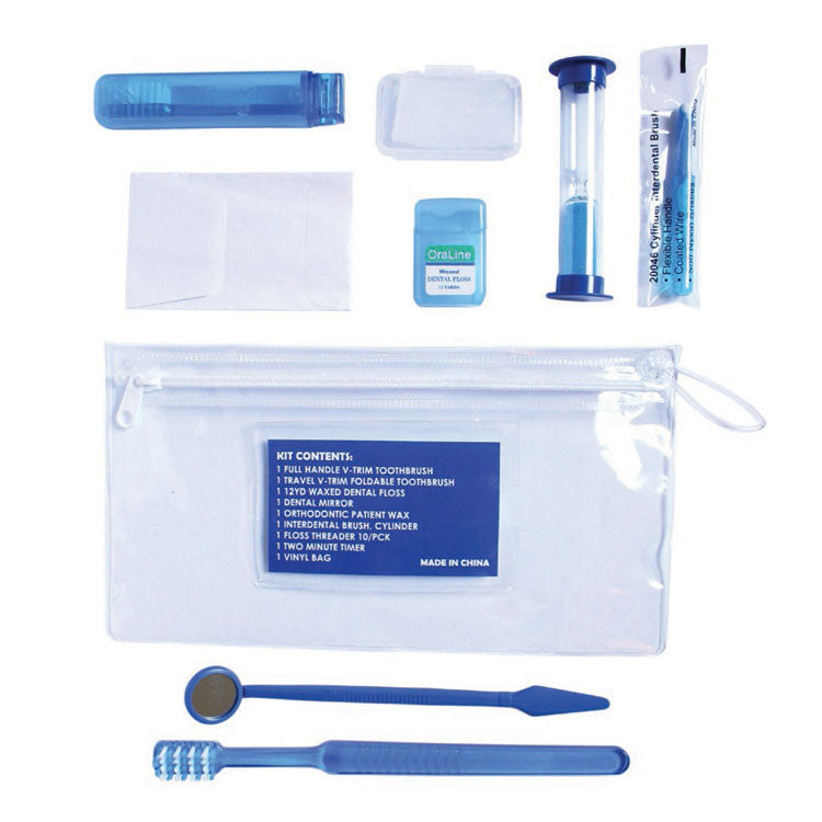 Oraline Eight Piece Orthodontic Patient Kit