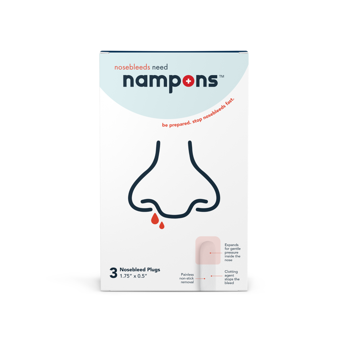 Nampons Nosebleed Stoppers