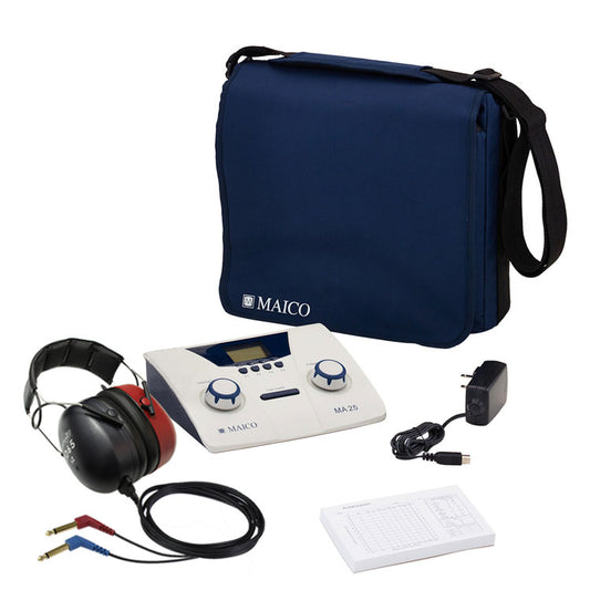 Maico MA 25 Portable Audiometer (w/DD65 V2 Headset)