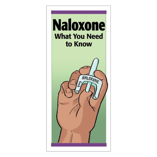 Naloxone: What You Need To Know Pamphlets (50-ct)