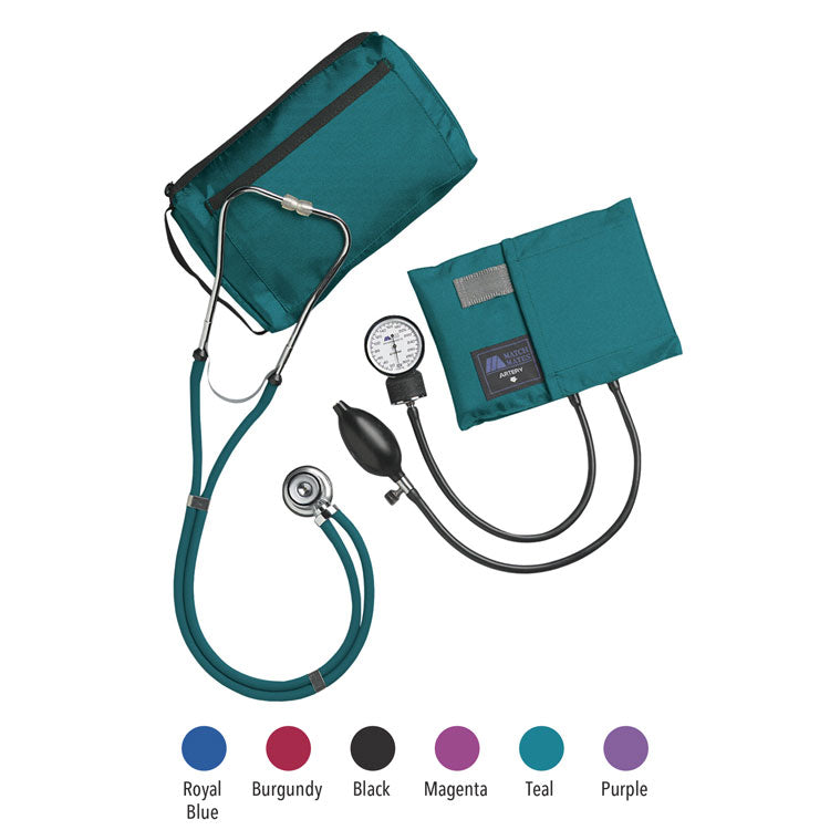 Match Mates Combination Sprague Rappaport Stethoscope & Sphygmomanometer
