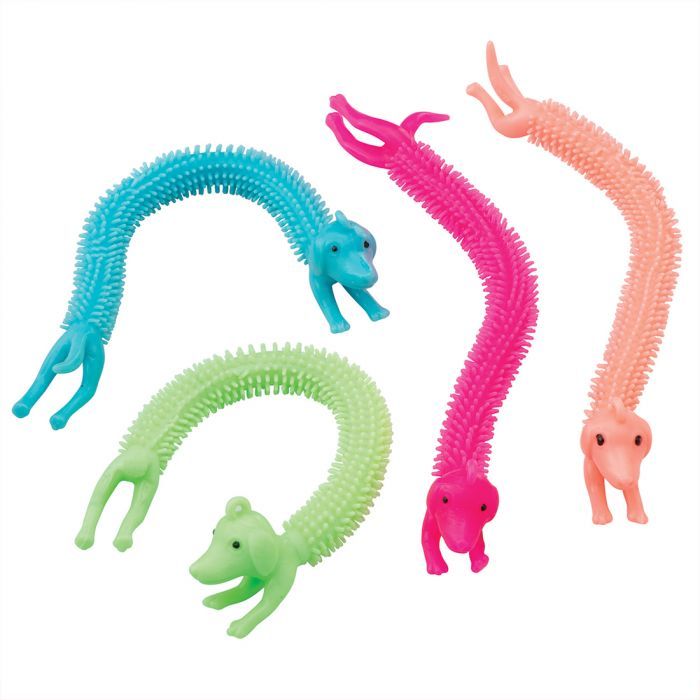 Stretchy Spiky Dachshund Toys (24-ct)