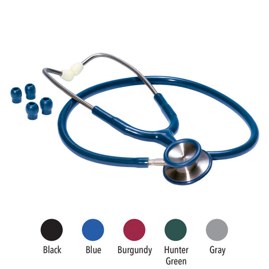 Stainless Steel Stethoscope - Blue