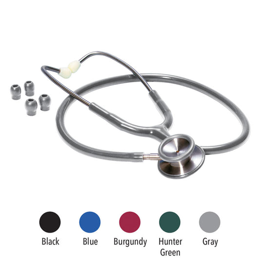 Stainless Steel Stethoscope - Gray