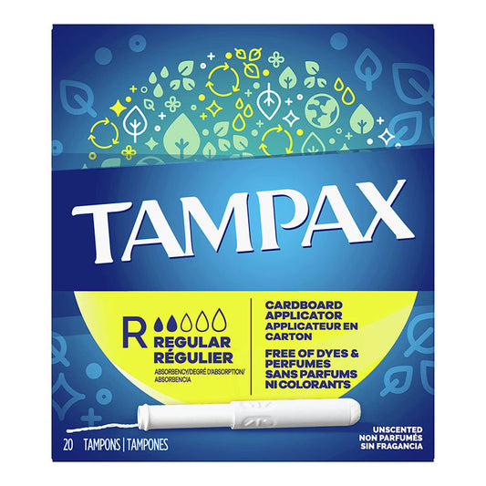 Tampax Regular Tampons (40-ct)