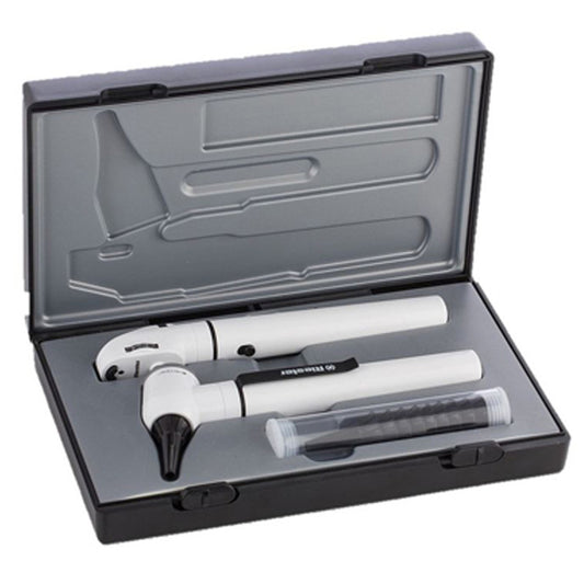 Riester E-Scope Pocket Otoscope/Ophthalmoscope Set - White