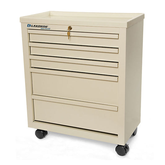 5-Drawer Lockable Treatment Cart