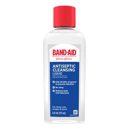 BAND-AID Antiseptic Cleansing Liquid & Spray