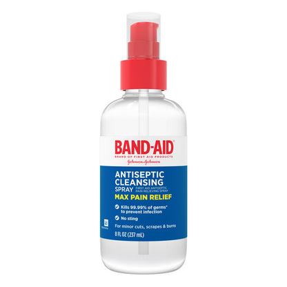 BAND-AID Antiseptic Cleansing Liquid & Spray