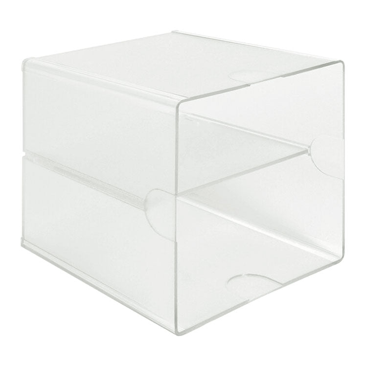 Stackable Cube Organizer with Shelf